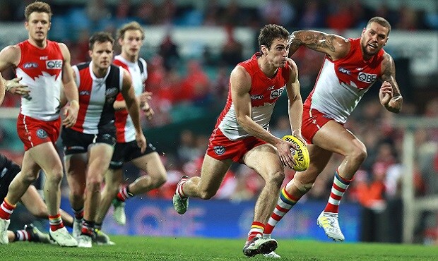 AFL 2017 Round 18 - Sydney v St Kilda Dean Towers produced his most promising career yet in 2017, flashes of brilliance coming to the fore at key times. - Dean Towers